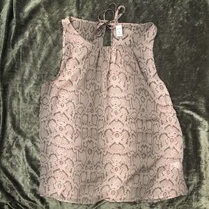 🎉Printed sleeveless blouse